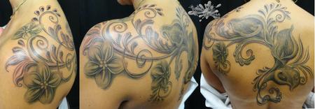 Tattoos - Flower Tattoo - 100750